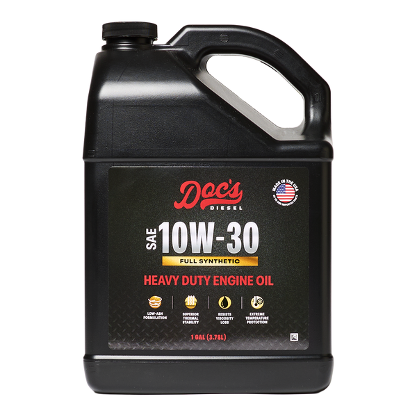 Doc's Diesel The 10W-30 Full Synthetic Heavy Duty Diesel Oil Lifestyle brand_Doc's Diesel Gallons 1