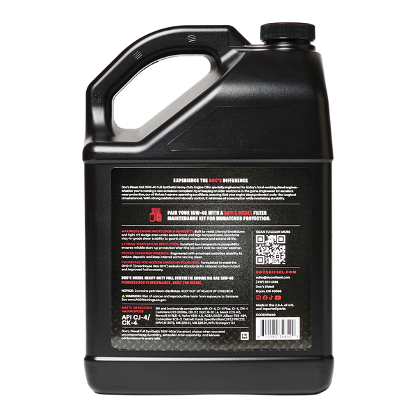 Doc's Diesel 15W-40 Full Synthetic Heavy Duty Diesel Oil brand_Doc's Diesel
