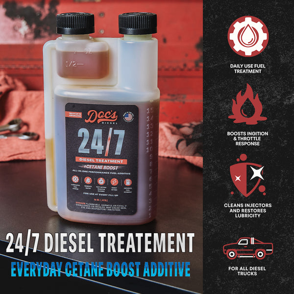 Doc's Diesel 24/7 Diesel Treatment + Cetane Boost Enhanced Brand Content 1 size_16oz
