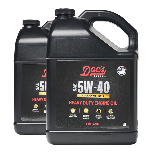 Doc's Diesel 5W-40 Full Synthetic Heavy Duty Diesel Oil brand_Doc's Diesel Gallons 2