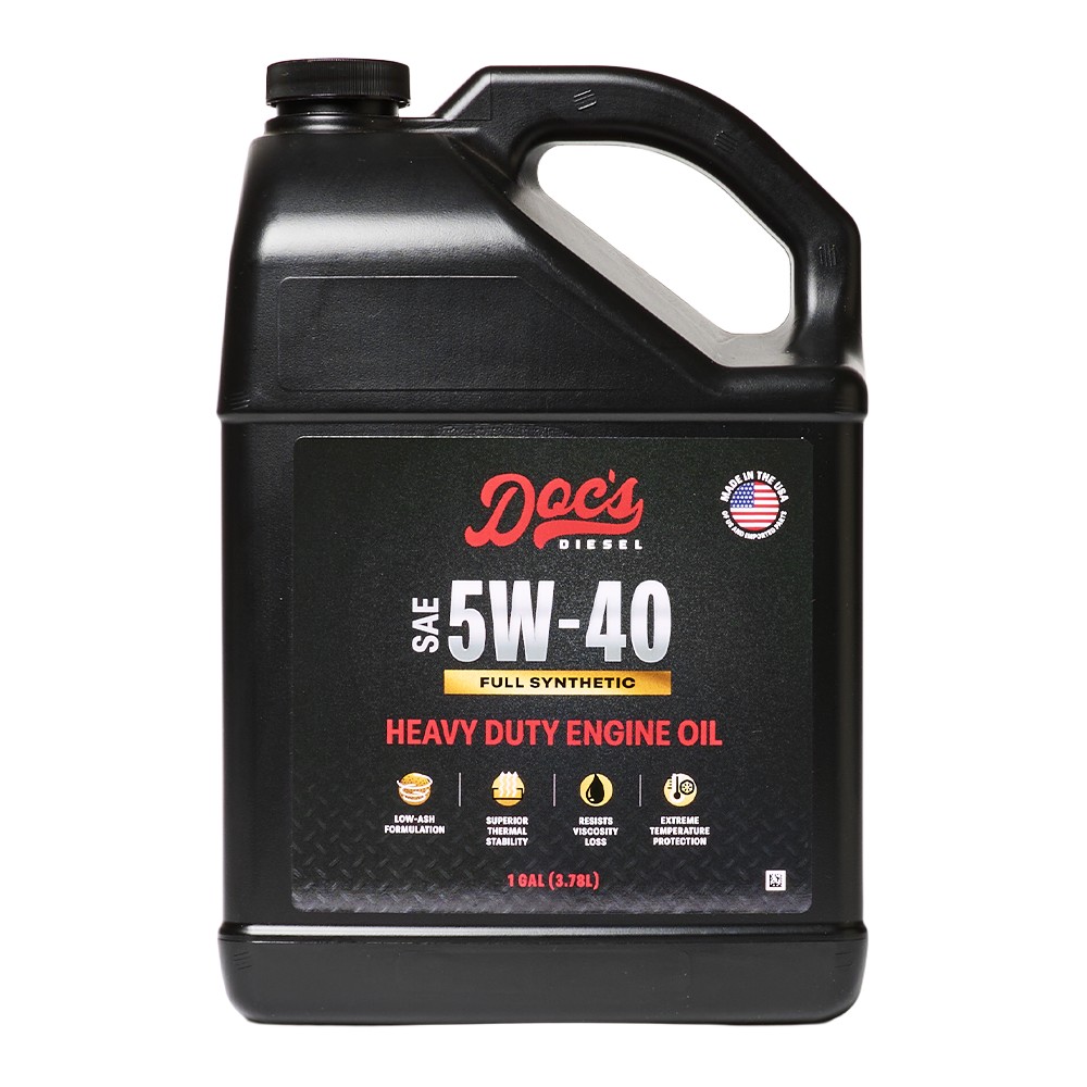 Doc's Diesel 5W-40 Full Synthetic Heavy Duty Diesel Oil brand_Doc's Diesel Gallons 1