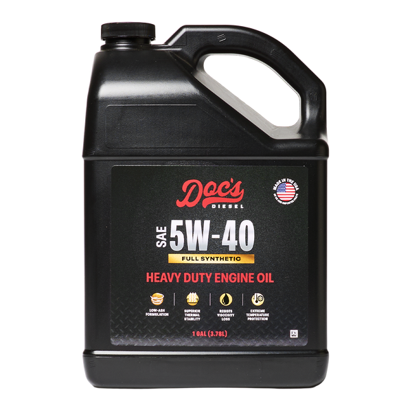 Doc's Diesel 5W-40 Full Synthetic Heavy Duty Diesel Oil brand_Doc's Diesel Gallons 1