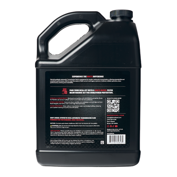 Doc's Diesel The DEX6 Dexron VI and Mercon LV Automatic Transmission Fluid brand_Doc's Diesel