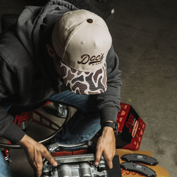 Doc's Diesel Field Camo Hat Lifestyle