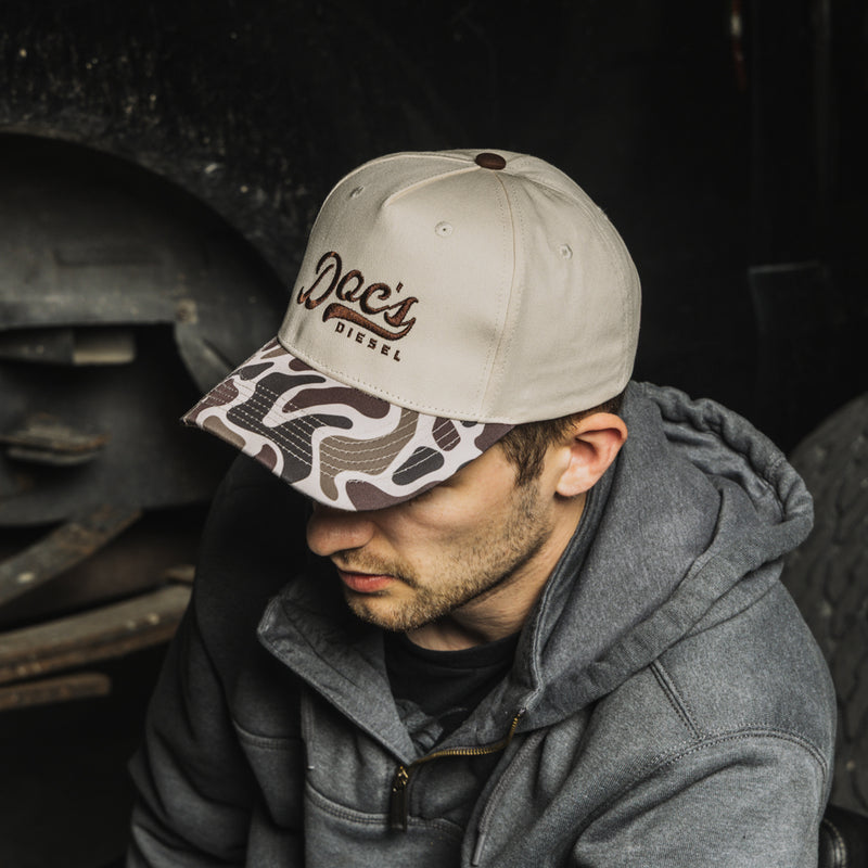 Doc's Diesel Field Camo Hat Lifestyle