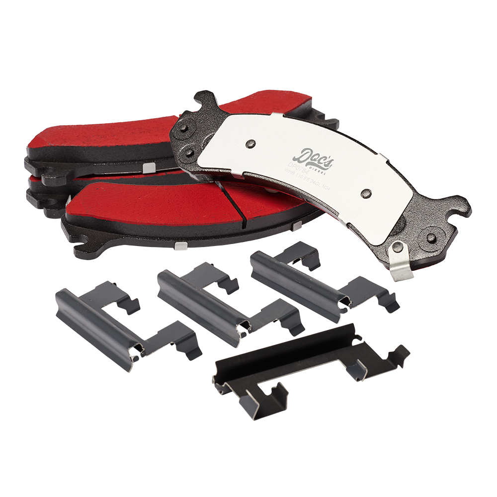 Doc's Diesel Chevrolet/GMC 6.6L Duramax SRW Severe Duty Front Brake Pads 2001-2010