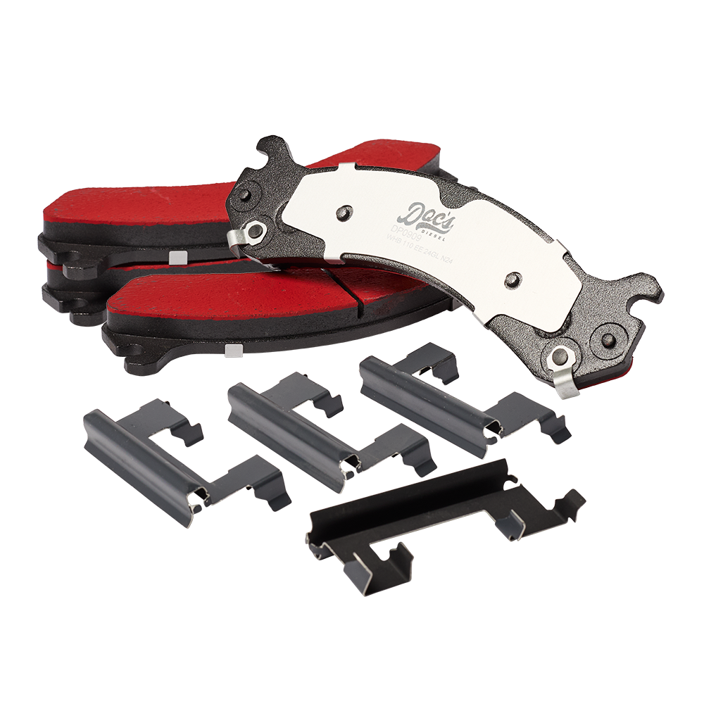 Doc's Diesel Chevrolet/GMC 6.6L Duramax DRW Severe Duty Rear Brake Pads 2001-2010