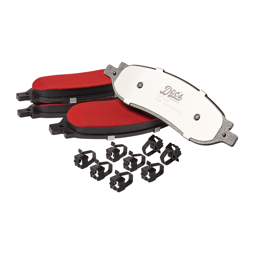 Doc's Diesel Ford 6.0L Powerstroke Severe Duty Rear Brake Pads 2005-2007