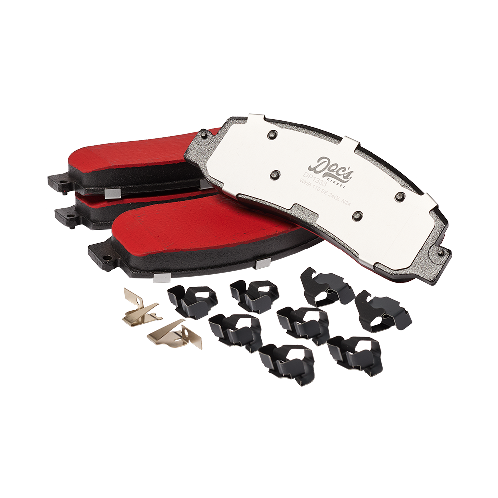 Doc's Diesel Ford 6.4L Powerstroke Severe Duty Front Brake Pads 2008-2010 F-250, 2008-2012 F-350
