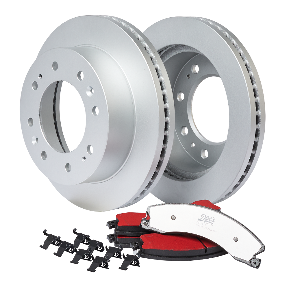Doc's Diesel Chevrolet/GMC 6.6L Duramax Front Brake Pads and Rotors Kit 2011-2019