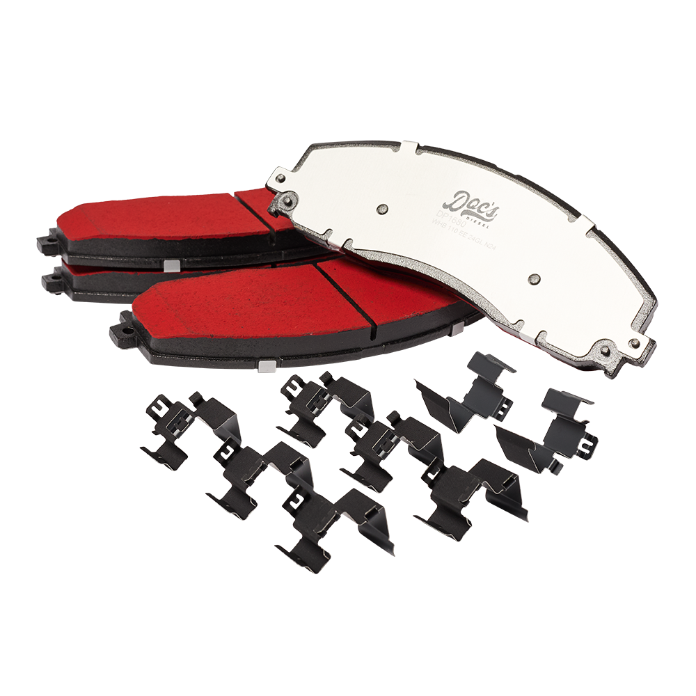 Doc's Diesel Ford 6.7L Powerstroke Severe-Duty Front Brake Pads 2012-2024
