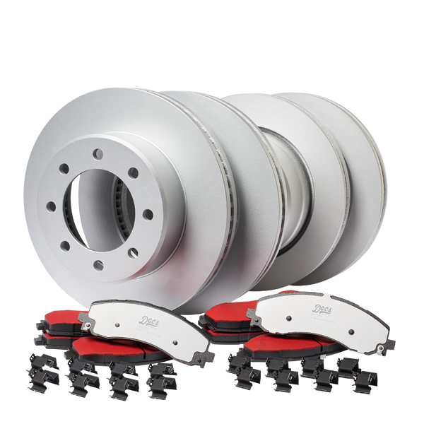 Doc's Diesel RAM 6.7L/5.9L Cummins Front and Rear Brake Pads and Rotors Kit 2019-2023
