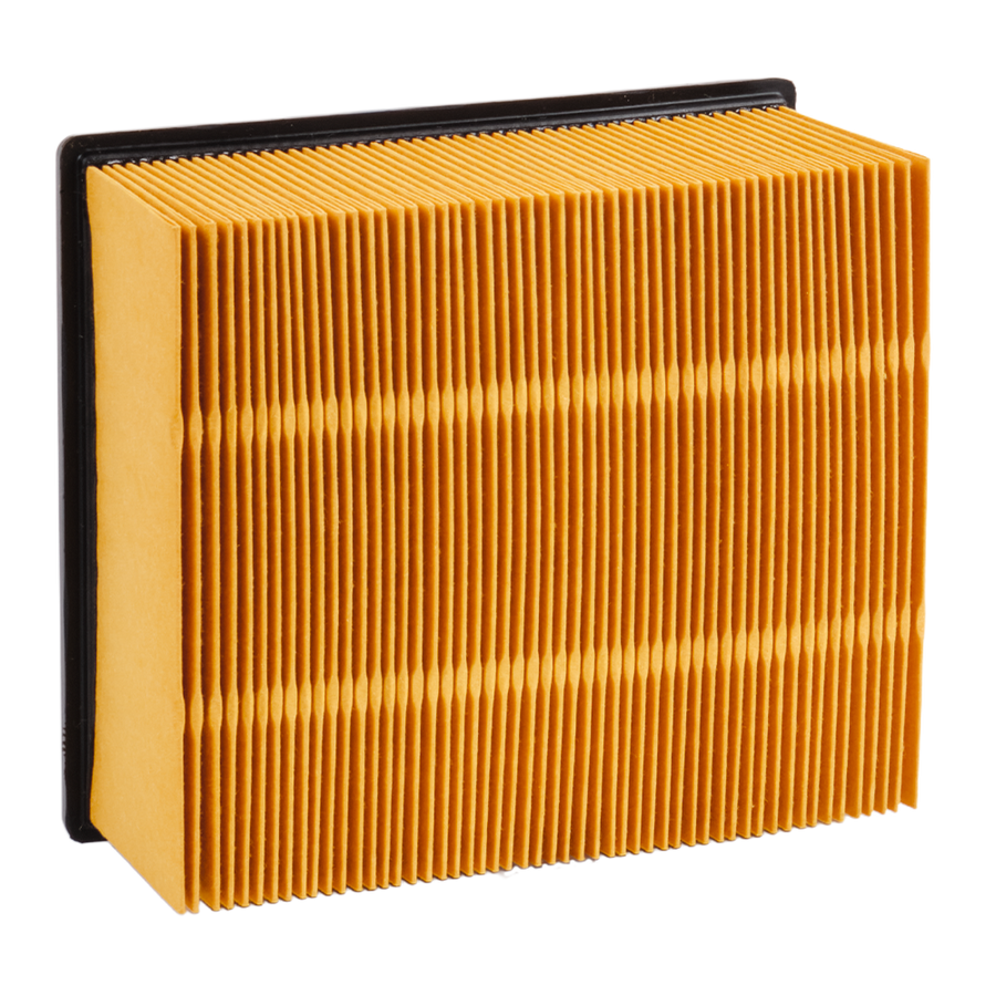 Doc's Diesel replacement engine air filter for a diesel truck