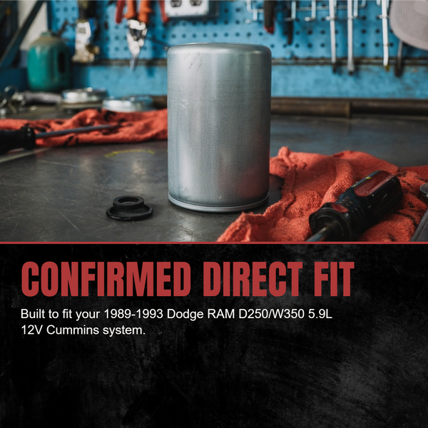 Doc's Diesel Dodge Ram D250/W350 5.9L 12V Cummins Fuel/Water Separator 1989-1993