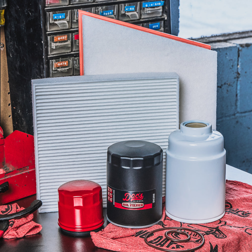 Doc's Diesel Chevrolet/GMC 6.6L Duramax Filter Maintenance Kit 2014-2016 Lifestyle