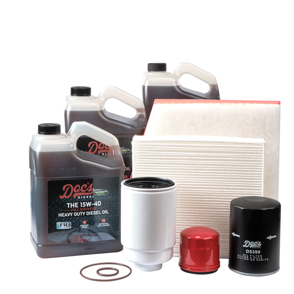 Doc's Diesel Chevrolet/GMC 6.6L Duramax 15W-40 Full Synthetic Oil + Filter Maintenance Kit 2014-2016 brand_Hot Shot's