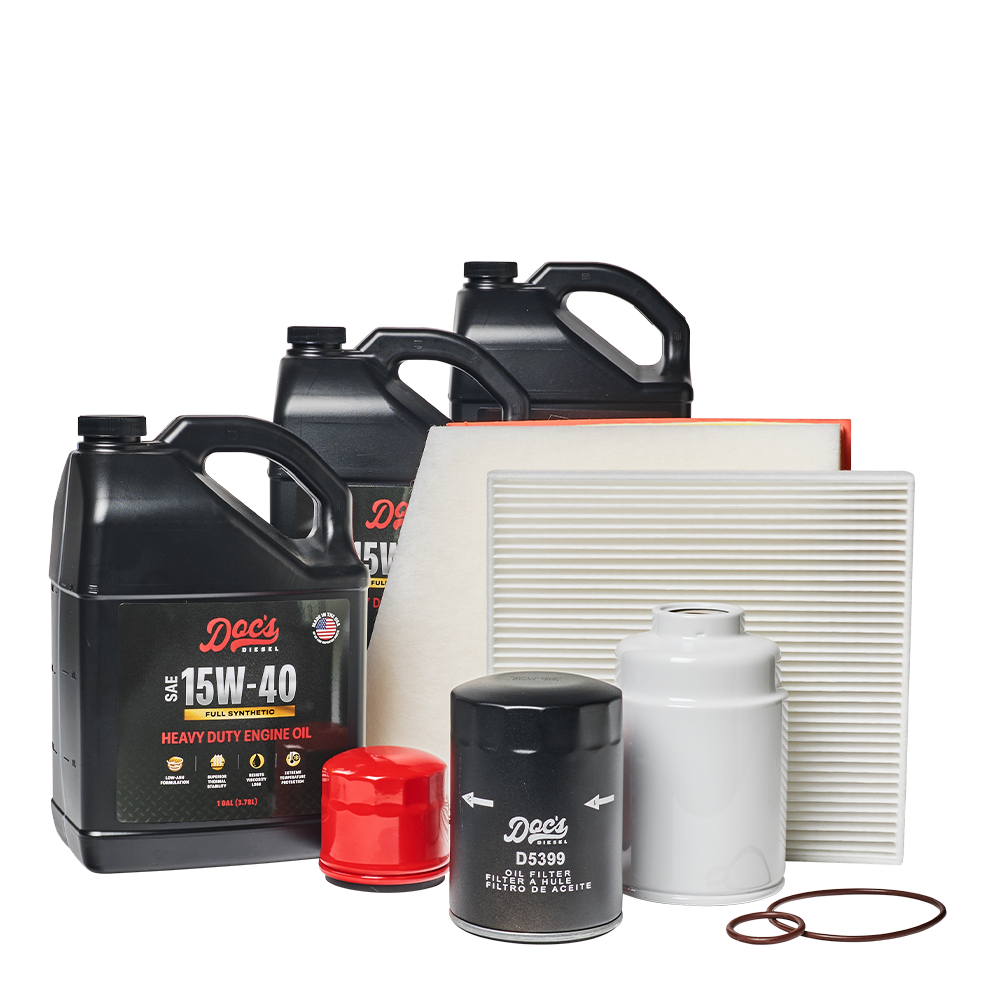 Doc's Diesel Chevrolet/GMC 6.6L Duramax 15W-40 Full Synthetic Oil + Filter Maintenance Kit 2014-2016 brand_Doc's Diesel