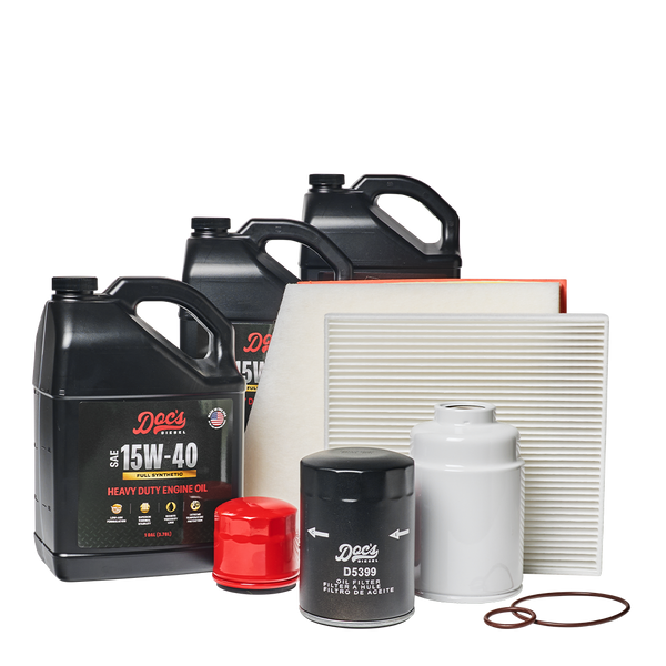 Doc's Diesel Chevrolet/GMC 6.6L Duramax 15W-40 Full Synthetic Oil + Filter Maintenance Kit 2014-2016 brand_Doc's Diesel