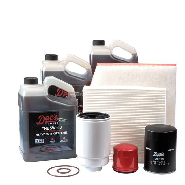 Doc's Diesel Chevrolet/GMC 6.6L Duramax 5W-40 Full Synthetic Oil + Filter Maintenance Kit 2014-2016 brand_Hot Shot's 