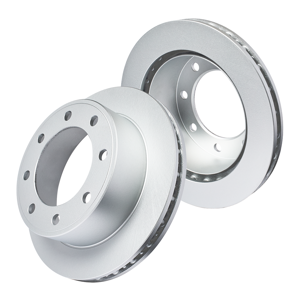 Doc's Diesel Ford 7.3L Powerstroke High Carbon Rear Brake Rotor Set 1999-2004