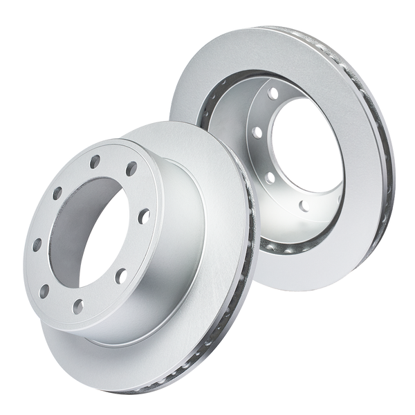 Doc's Diesel Ford 7.3L Powerstroke High Carbon Rear Brake Rotor Set 1999-2004