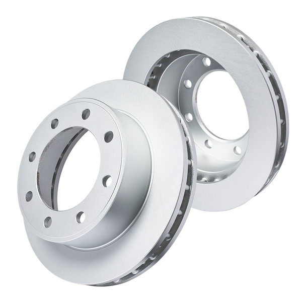 Doc's Diesel Ford 7.3L Powerstroke High Carbon Front Brake Rotor Set 1999-2004