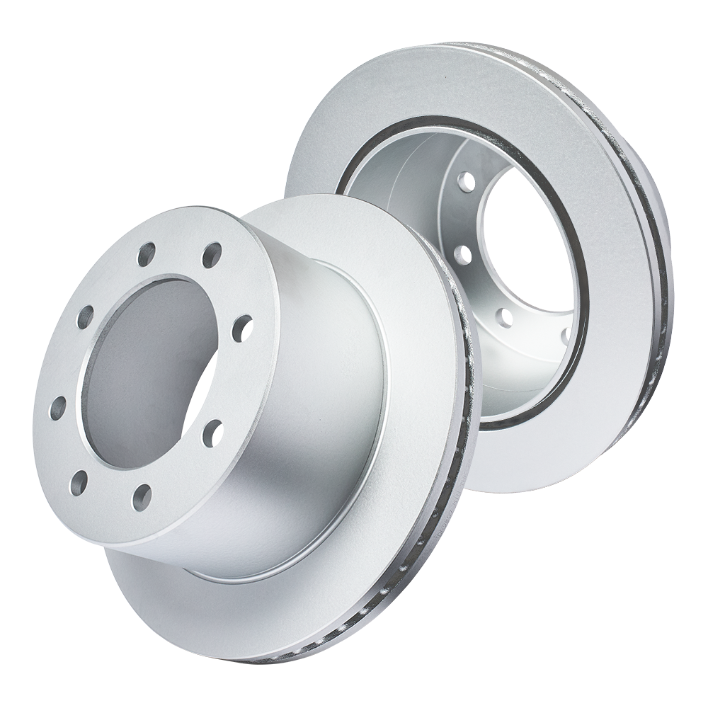 Doc's Diesel Chevrolet/GMC 6.6L Duramax DRW High Carbon Rear Brake Rotor Set 2001-2010