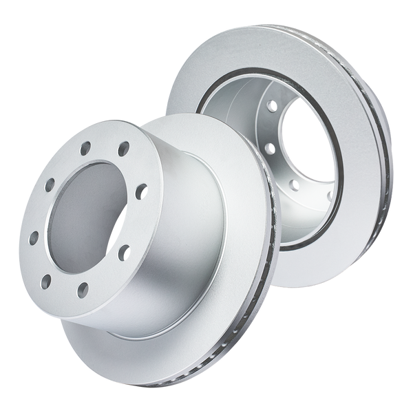 Doc's Diesel Chevrolet/GMC 6.6L Duramax DRW High Carbon Rear Brake Rotor Set 2001-2010