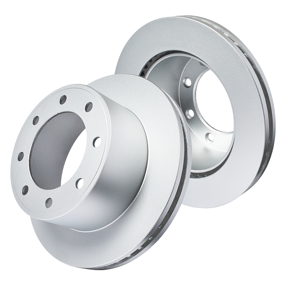 Doc's Diesel Ford 6.0L/6.4L Powerstroke High Carbon Rear Brake Rotor Set 2005-2012