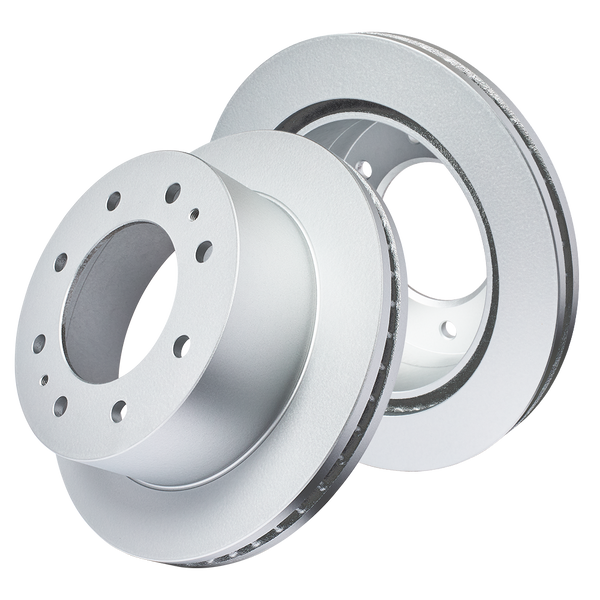 Doc's Diesel Chevrolet/GMC 6.6L Duramax High Carbon Rear Brake Rotor Set 2011-2025