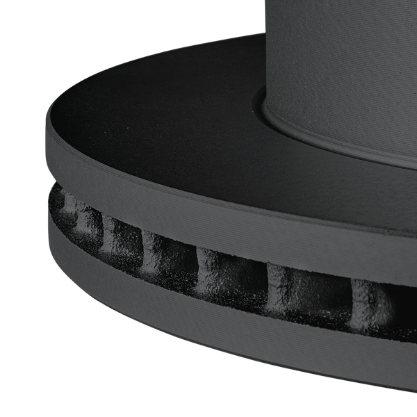 Doc's Diesel Chevrolet/GMC 6.6L Duramax High Carbon Rear Brake Rotor Set 2011-2025 Detail Black