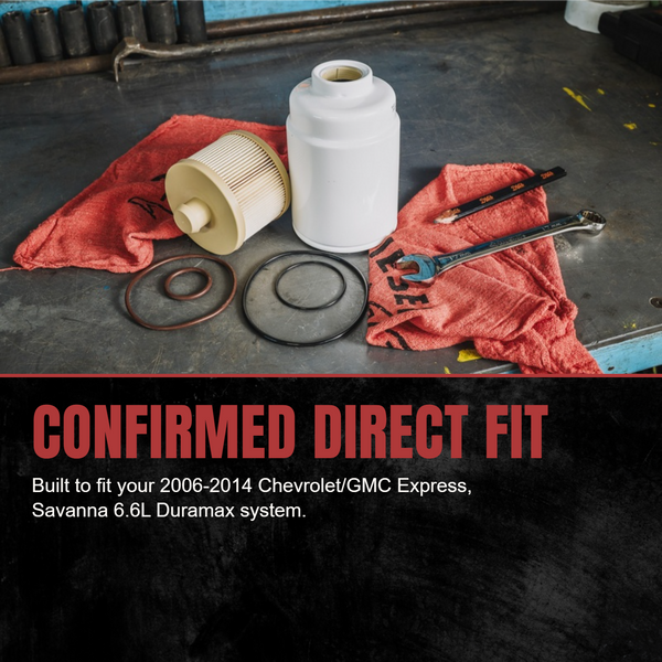 Doc's Diesel Chevrolet/GMC Express, Savanna 6.6L Duramax Fuel/Water Separator 2006-2014