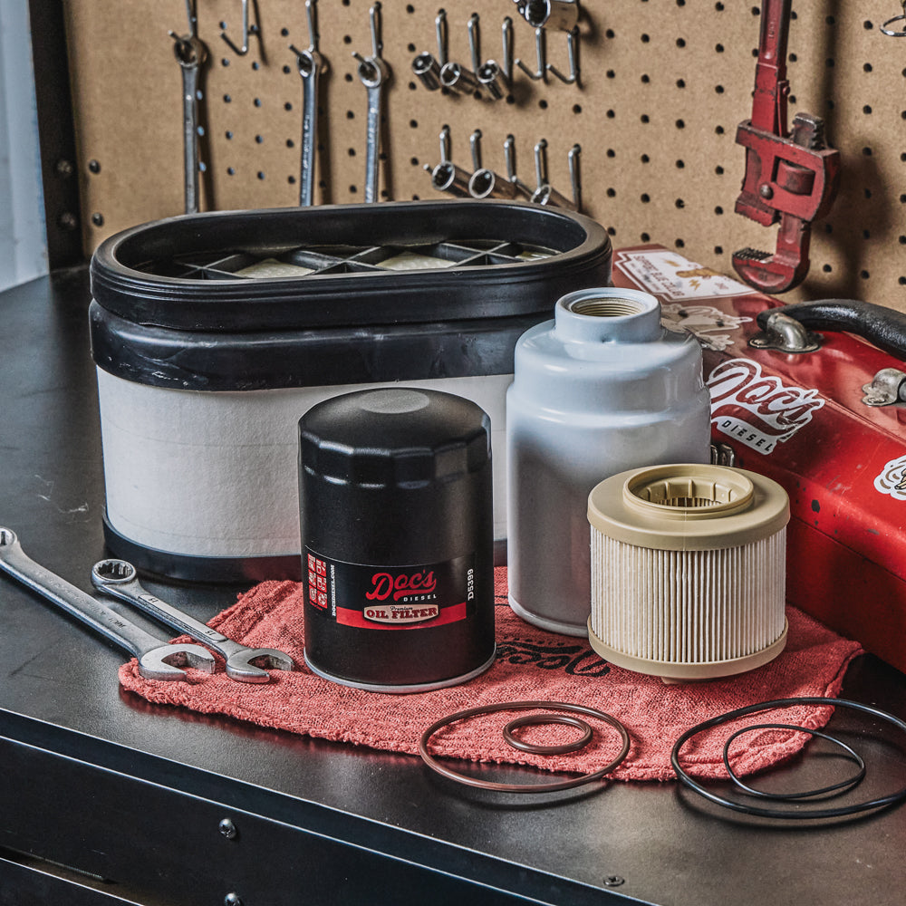Doc's Diesel Chevrolet/GMC Express, Savanna 6.6L Duramax Filter Set 2006-2014 Lifestyle