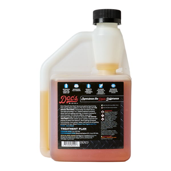 Doc's Diesel x Hot Shot's Secret The Winter Treatment Diesel Anti-Gel Additive Back