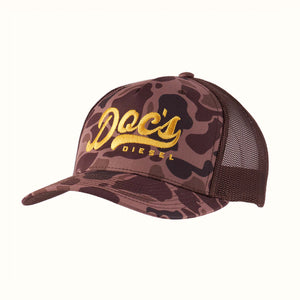 DOC'S Camo Trucker Hat