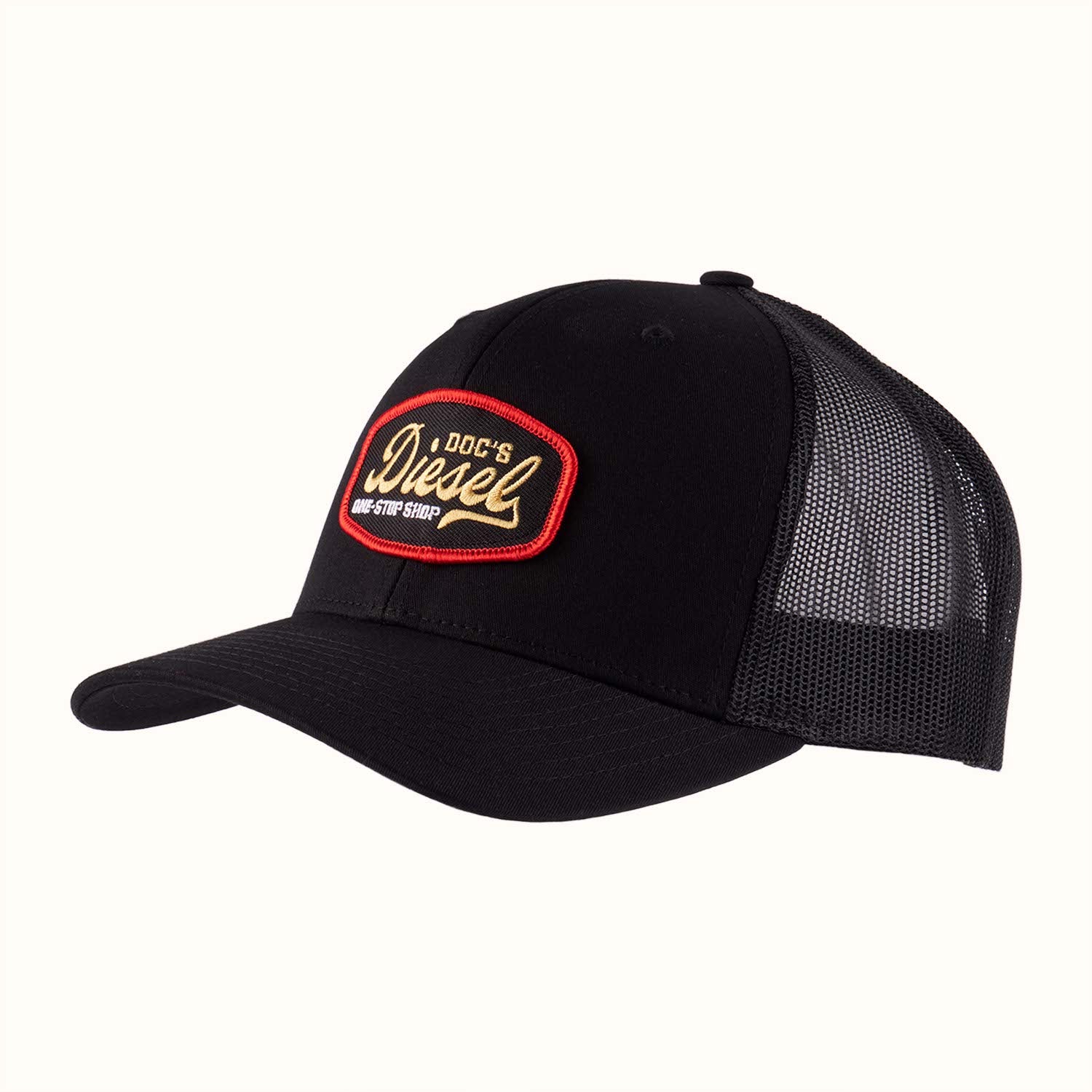 Doc's Diesel Black Trucker Shop Hat