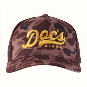 DOC'S Camo Trucker Hat