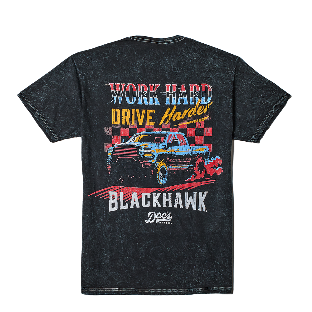 Doc's Diesel Black Hawk Vintage Tee
