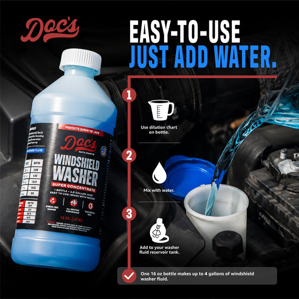 Doc's Auto Parts Windshield Washer Super Concentrate