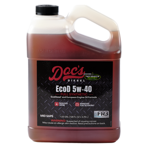 Doc's Diesel The EcoD 5W-40 Full Synthetic EcoDiesel Engine Oil