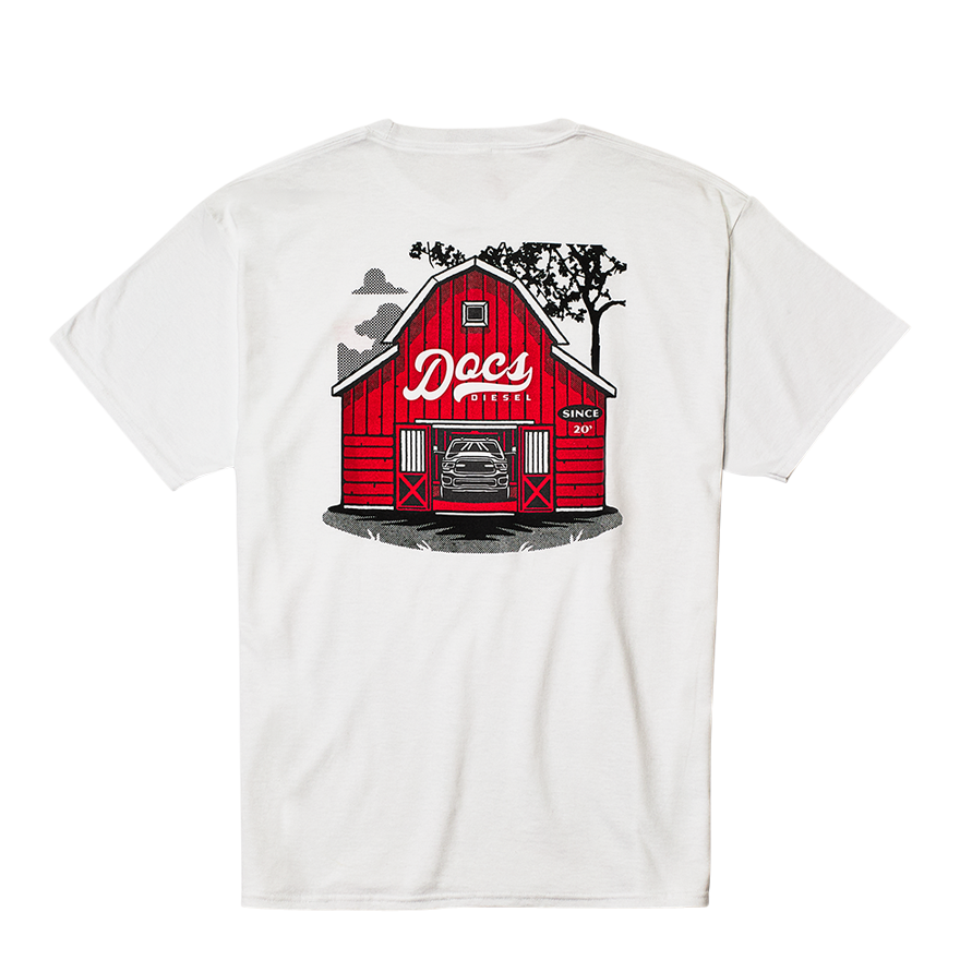 Doc's Diesel Farm Life Tee back view