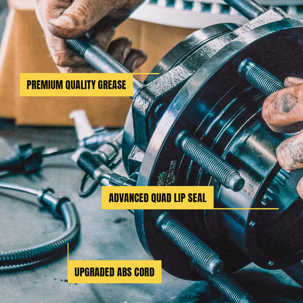 Premium E-Coated Front Wheel Hub Assemblies key features