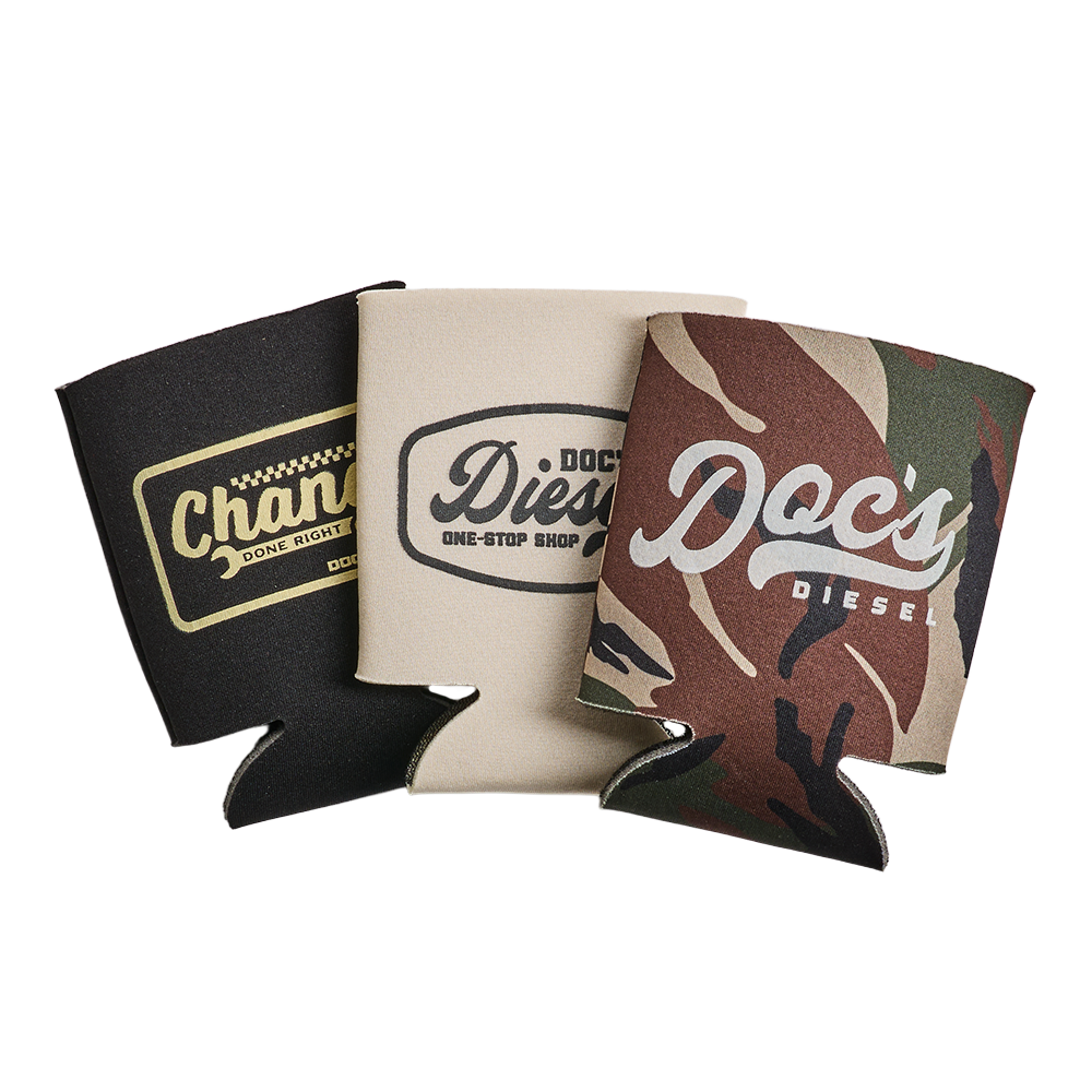 Doc's Diesel Diesel Can Koozies (3-pack)