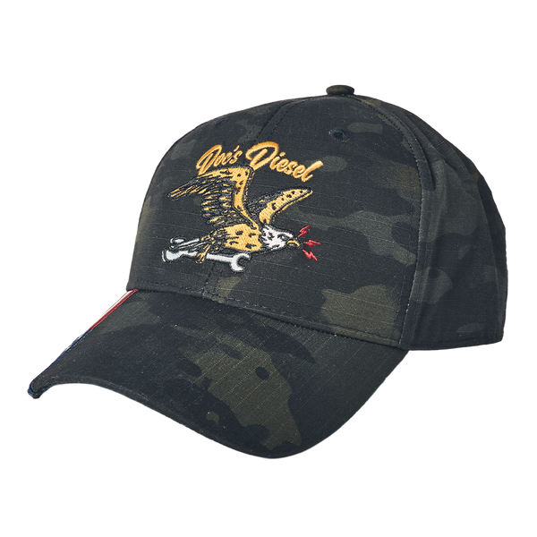 Doc's Diesel Old Glory Camo Hat