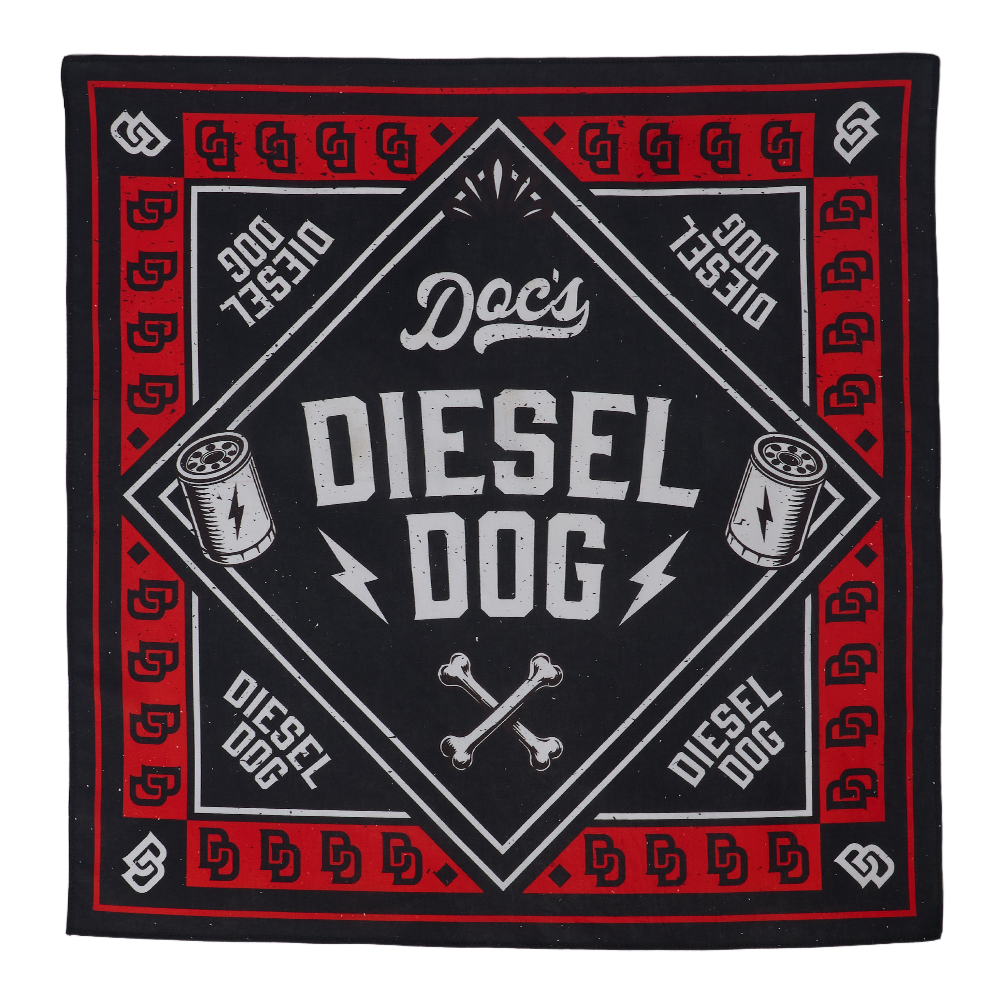 Doc's Diesel Dog Days Bandana Silo