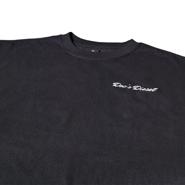 Race Day Tee Front Logo Upclose