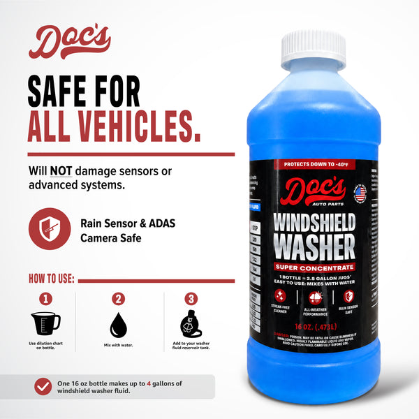 Doc's Auto Parts Windshield Washer Super Concentrate