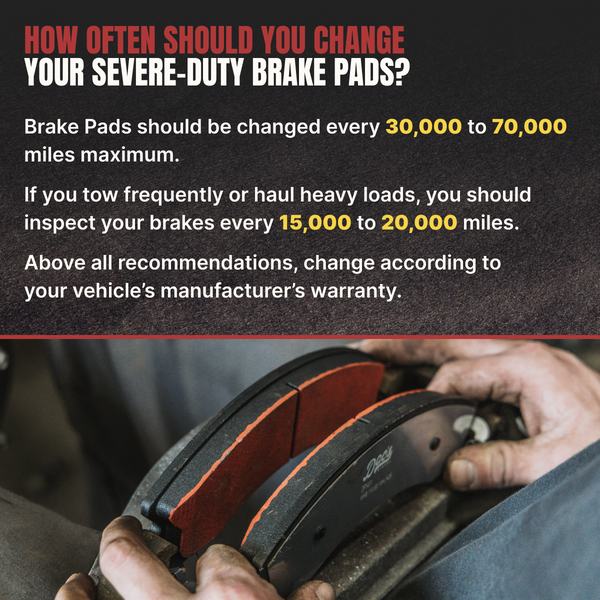 Doc's Diesel Severe-Duty Brake Pads Change Interval