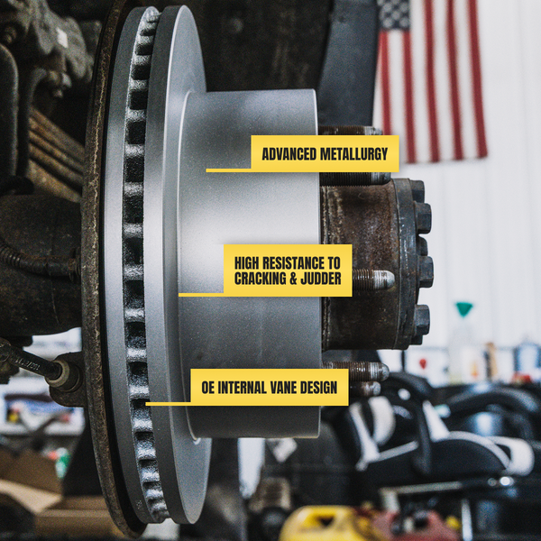 Doc's Diesel High-Carbon Brake Rotors features