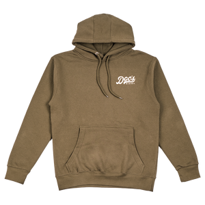 Doc's Staple Hoodie Army Green front